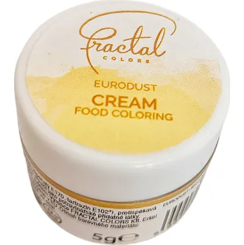 Potravinářské barvivo Prachová barva Fractal (více variant) Barva: Cream 5g