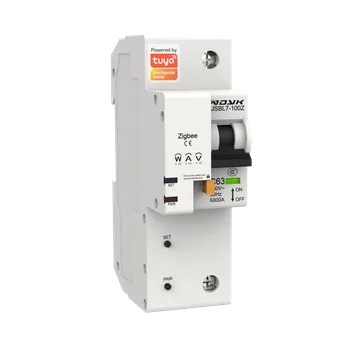 Jistič WDYK jednofázový jistič 1P 10-100A, měření spotřeby, Zigbee 3.0 WDYK1P100APOW