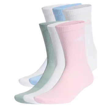 Pánská móda Ponožky adidas Cishioned Crew 6pcs jz7644 Velikost L