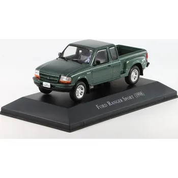 autíčko Ford Ranger Sport Pick-up 1998 1:43 - DeAgostini časopis s modelem Ford Ranger Sport - kovový model