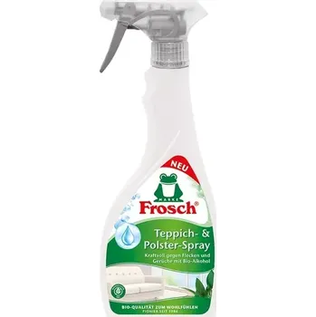 Odstraňovač skvrn Frosch Sprej na koberce a čalounění 500ml Sprej na koberce a čalounění EKO Frosch s bioalkohole