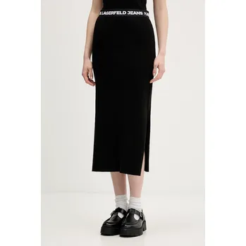 Dámská sukně Sukně Karl Lagerfeld Jeans B1W12021 černá 99X, vel. M