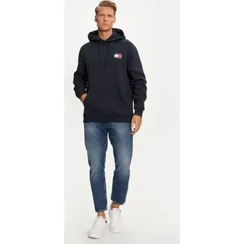 Pánská mikina Tommy Jeans Mikina Essential DM0DM20738 Tmavomodrá Regular Fit 3XL