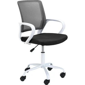 OTOČNÁ ŽIDLE FD-6 BÍLÁ / ČERNÁ