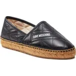Espadrilky LOVE MOSCHINO JA10582G0IIE0000 Černá 36