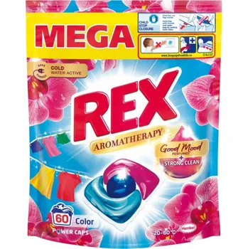 Rex Aromatherapy Orchid Color prací kapsle, 60 ks