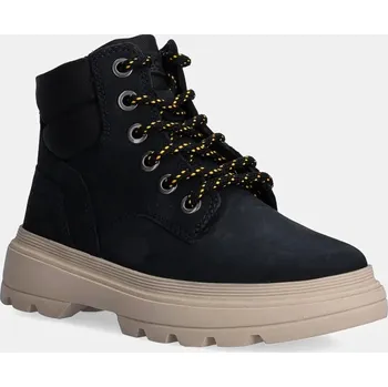 Dívčí zimní obuv Dětské zimní boty Geox KIDDARTAH J46M9A.032FU.28.35 námořnická modř 59X, EUR 33