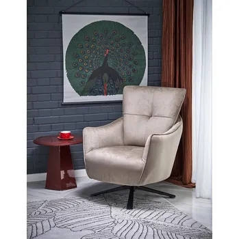 Křeslo SCAMPI relaxační křeslo, cappuccino