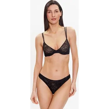 Oblečení a móda Calvin Klein Underwear Kalhotky string 000QF6878E Černá M