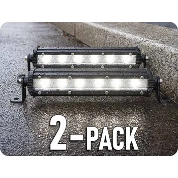 Přídavný světlomet LED pracovní světlo 9,6W, 720lm, 12/24V, 6xLED, IP67/2-PACK! [LB0100]