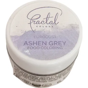 Potravinářské barvivo Prachová barva Fractal (více variant) Barva: Ashen grey 6,5g