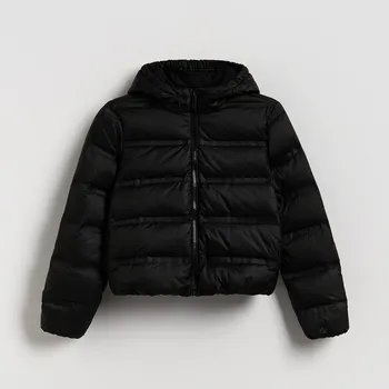 Dívčí bunda Reserved - Prošívaná péřová bunda - černý - 218EX-99X - 218EX-99X-122