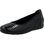Rieker L9350-01 dámské kožené baleríny černá Barva: Černá, Velikost: 40