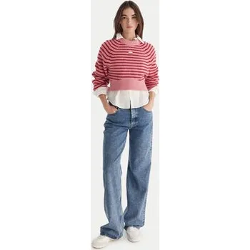 Pánské džíny Tommy Jeans Jeansy Mia DW0DW20491 Modrá Relaxed Fit 27_32