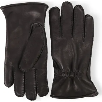 Rukavice Ručně šité pánské rukavice z amerického jelena s kašmírem Barva: Šedá, Velikost: 7,5