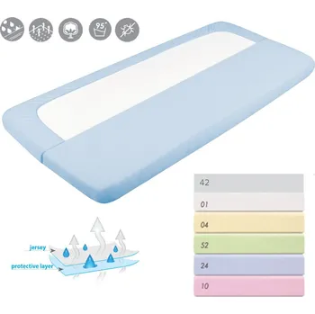 Prostěradlo Baby Matex Nepromokavé prostěradlo bavlna 140x70 cm modré