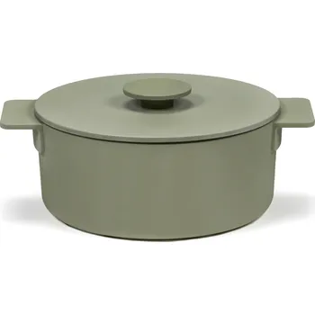 Pánev Serax, Hrnec s poklicí Surface, 3 l, zelený, 2 díl. - Formadore