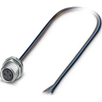 Phoenix Contact SACC-DSI-M8FS-3CON-M10/0,5 vestavný zástrčkový konektor pro senzory - aktory, 1456080, piny: 3, 0.50 m, 1 ks