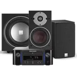 Stereo set: Marantz MELODY X + Dali OBERON 1 + Dali SUB E-9 F, MARANTZ Walnut
