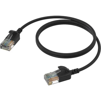 Síťový kabel ProCab CSD560B/1.5 - RJ45 - RJ45 CAT6a - 1,5m
