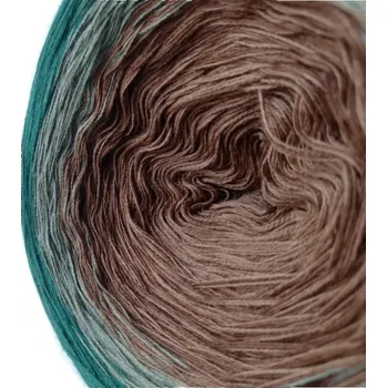 Příze YarnMellow Duhová příze Butterfly 31 - Mech