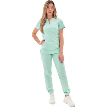 Perlička® Zdravotnická košile LILI SATTÉ Pistácie Barva: Pistácie, Velikost: 38