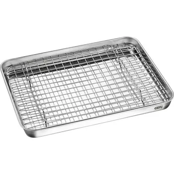 Plech na pečení s chladicí mřížkou GEFU VARIADO 31,5 cm