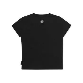 Pánské oblečení PHILIPP PLEIN T-Shirt 19957 Černá Regular Fit 14