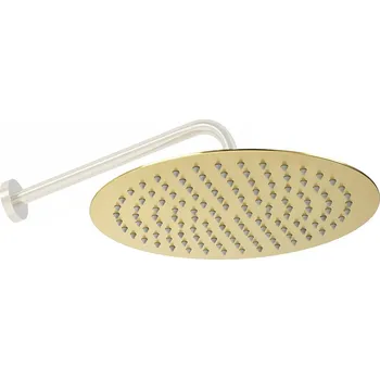 Sprchová hlavice Kulatá sprchová hlavice Rea 25cm Zlatá