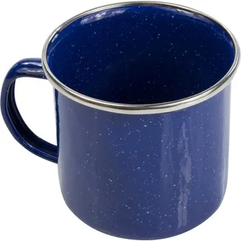 Kempingové nádobí Hrnek REGATTA OUTDOORS ENAMEL CAMPING MUG UNI Modrá, Stříbrná