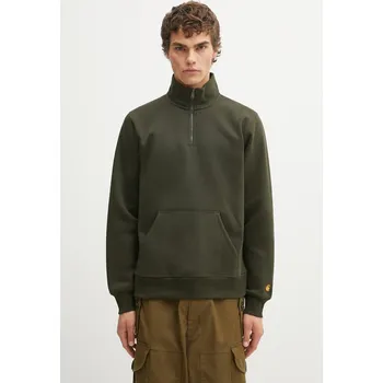Pánská mikina Mikina Carhartt WIP Chase Neck Zip, L, zelená, 91X