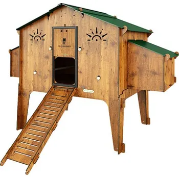 kurník BRAVSON GROUP s.r.o. Kurník pro slepice POLLY DUPLEX 4XL + ECO Taška z recyklované bavlny v hodnotě 119,-