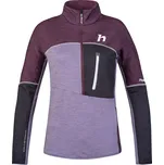 Dámská mikina Hanna Meda HZ prune purple/lavender gray mel M