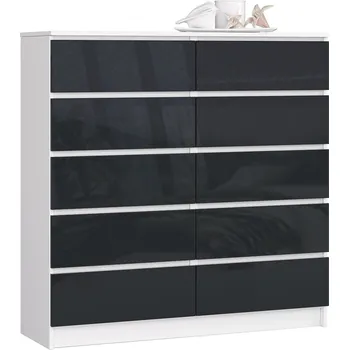 Komoda KOMODA K120 10SZ CLP PK GRAFIT LESK