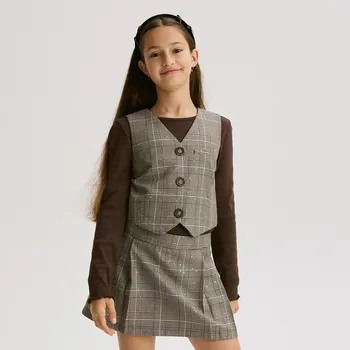 Reserved - Kostkovaná vesta - vícebarevná - 856FH-MLC - 856FH-MLC-128