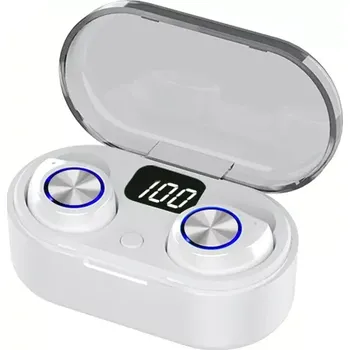 Sluchátka Bezdrátová sluchátka TW80 TWS Bluetooth 5.0 White (Android, iOS)
