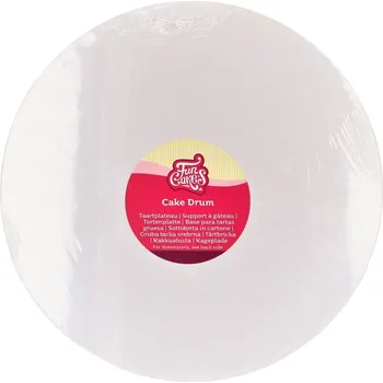 FunCakes Bílý tác, kruh 40cm