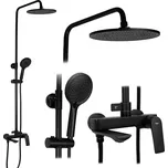 Sprchová sada REA AVALON ČERNÁ