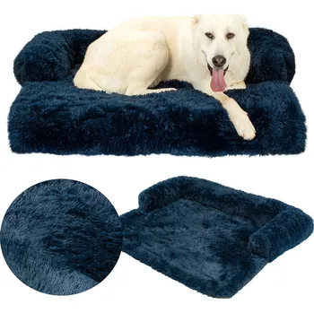 Pelíšek pro psa PSÍ PELECH NA POHOVKU PJ-022 TMAVĚ MODRÁ L