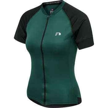 Cyklistická bunda WOMENS CORE BIKE JERSEY Barva: Zelená, Velikost: L