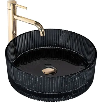 Umyvadlo Nadčasové umyvadlo Rea Ingrid 36 Black