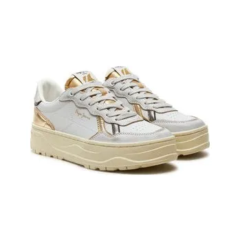 Dámské tenisky Sneakersy Pepe Jeans Kore Club W PLS00021 Bílá 39