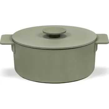 Pánev Serax, Hrnec s poklicí Surface 2 l, zelený, 2 díl. - Formadore