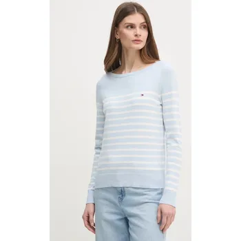 Dámský svetr Svetr Tommy Hilfiger WW0WW40099 modrá 50B, vel. L