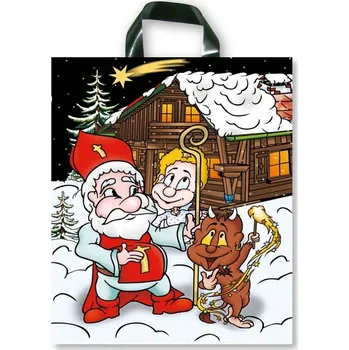 Dárková taška Mikulášská taška PE s uchem