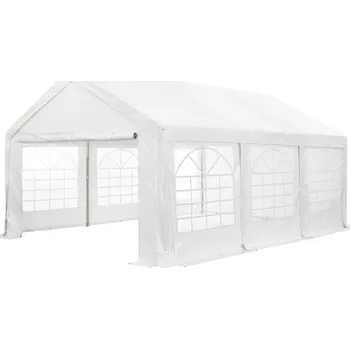 Zahradní altán FurniGO Párty stan Gala 3×6 m – bílý