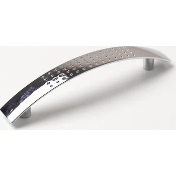 Nábytkové kování 63501 úchytka ANNA rozteč 96mm chrom lesklý (Nábytková úchytka ANNA s roztečí 96 mm v povrchu chrom lesklý. Jednoduchý a funkční doplněk do interiéru.)