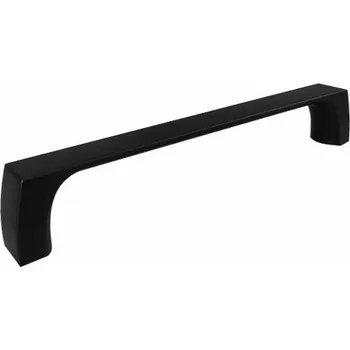 Nábytkové kování 770443 úchytka HELENA rozteč 256mm černý lak (Nábytková úchytka s roztečí 256 mm v povrchu černý lak. Jednoduchý a funkční doplněk do interiéru.)