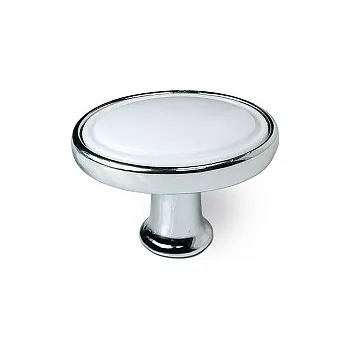 Nábytkové kování 12308 knopka GABI chrom lesklý (Nábytková knopka GABI v povrchu chrom lesklý. Praktický doplněk do interiéru.)