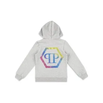 Pánské oblečení PHILIPP PLEIN Mikina 30322 Béžová Regular Fit 8